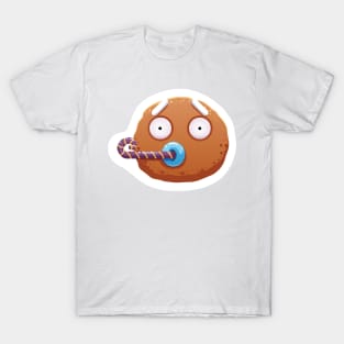 Christmas Sticker, Ginger Man Sticker T-Shirt